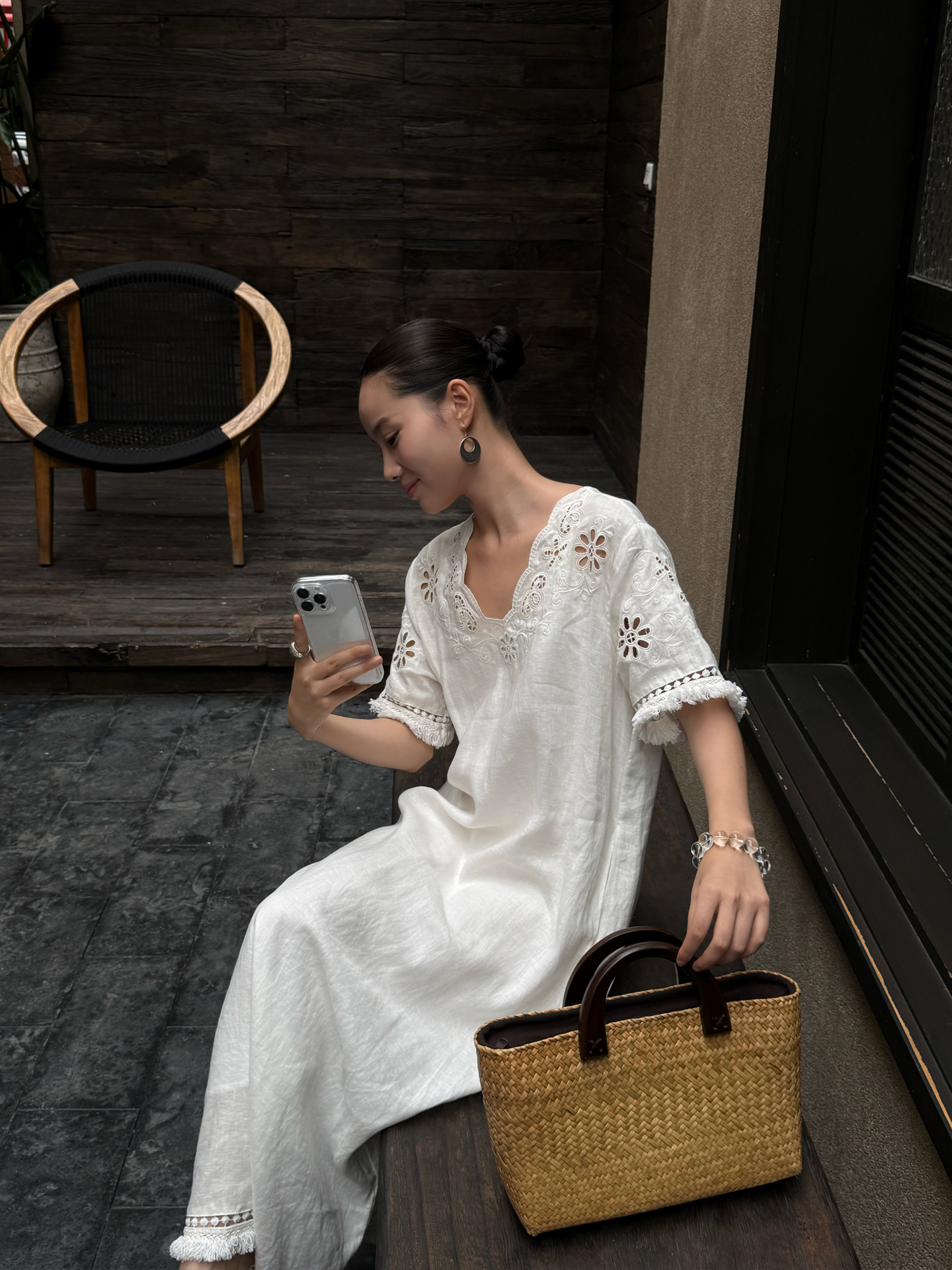 Elegant Simple Style Holiday C - Linen Dress Wrap 리뷰 및 가격
