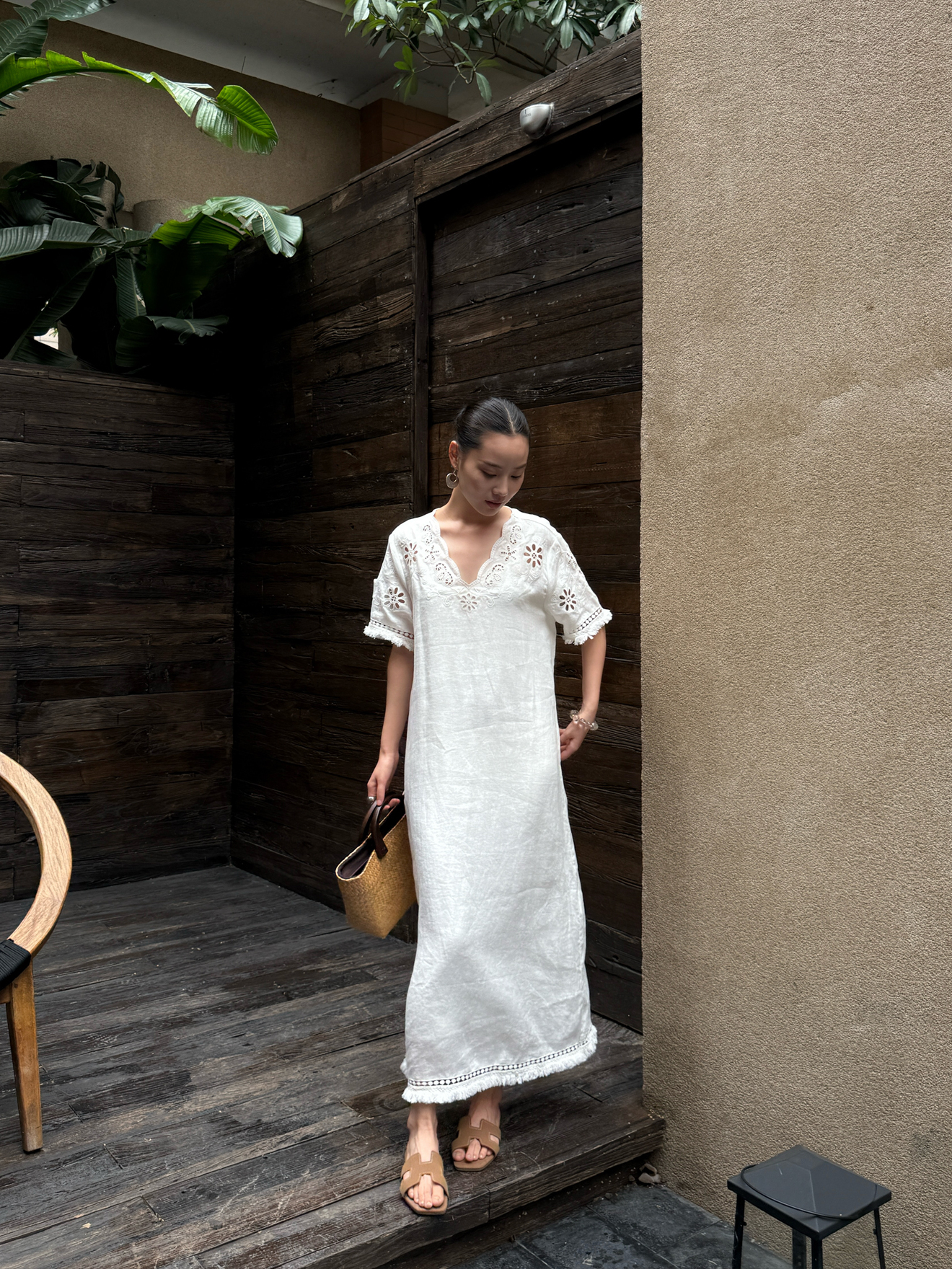 Elegant Simple Style Holiday C - Linen Dress Wrap 리뷰 및 가격
