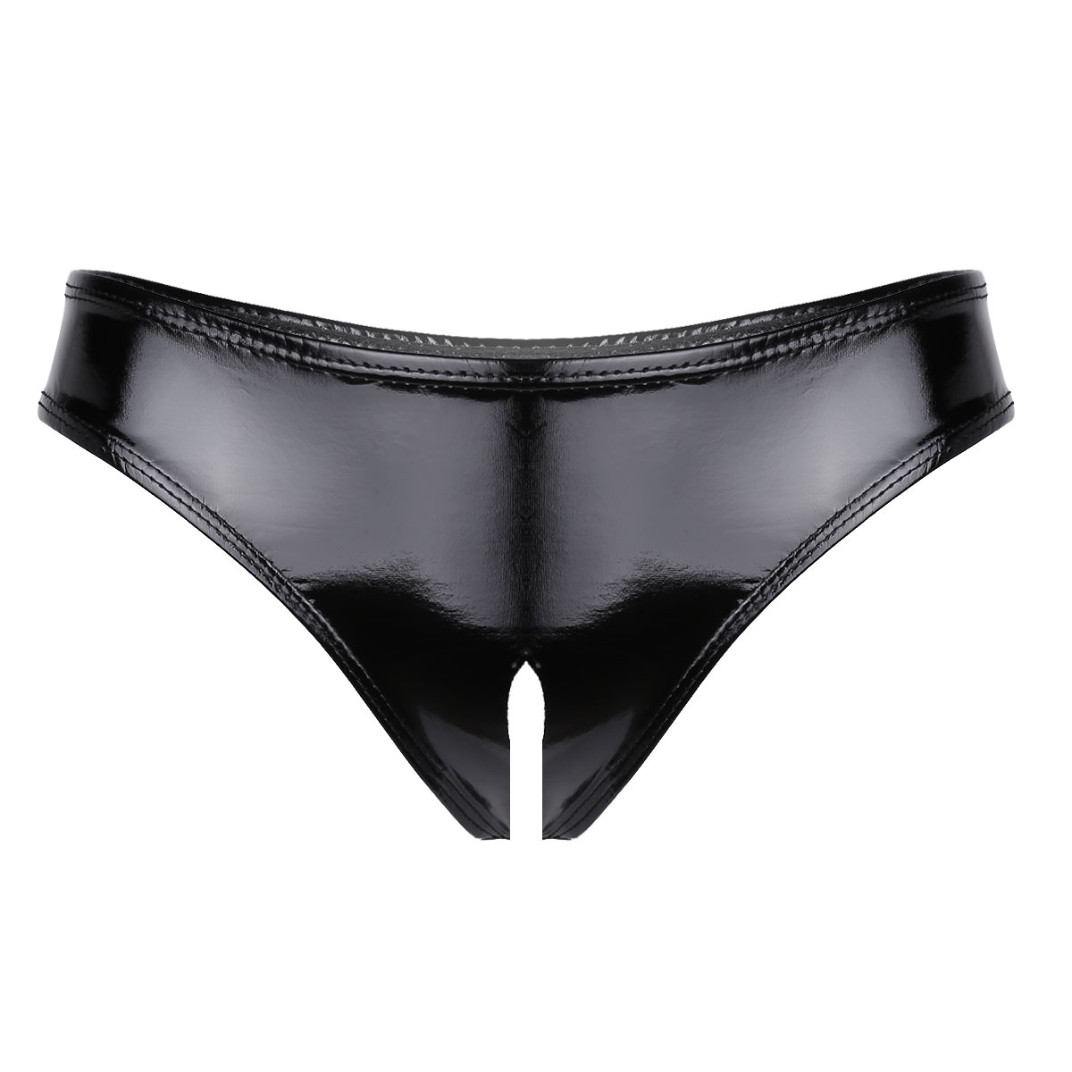 Womens Patent Leather Lingerie - Bralette Triangle Set 리뷰 및 가격