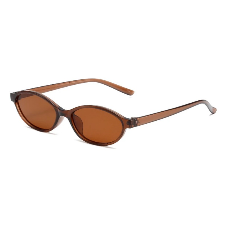 Retro Oval Frame Sunglasses Fa - Sunglasses Cat Eye 리뷰 및 가격