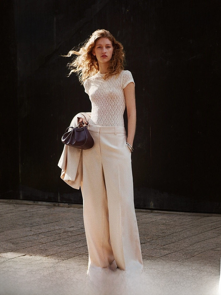 H&M Women's Trousers 2026 Spri - Linen Pant Wide 리뷰 및 가격