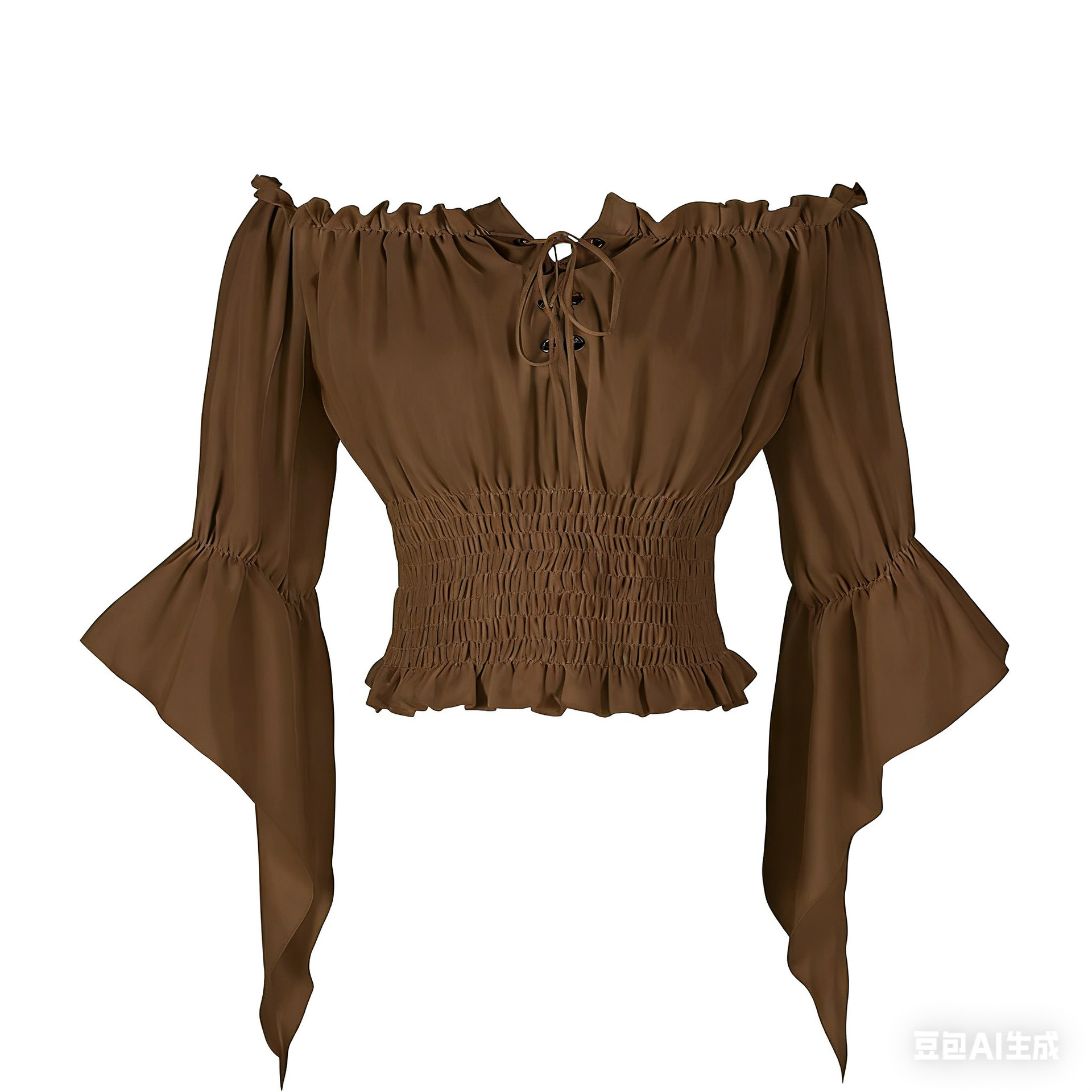 Renaissance Medieval Aristocra - Blouse Off Shoulder 리뷰 및 가격