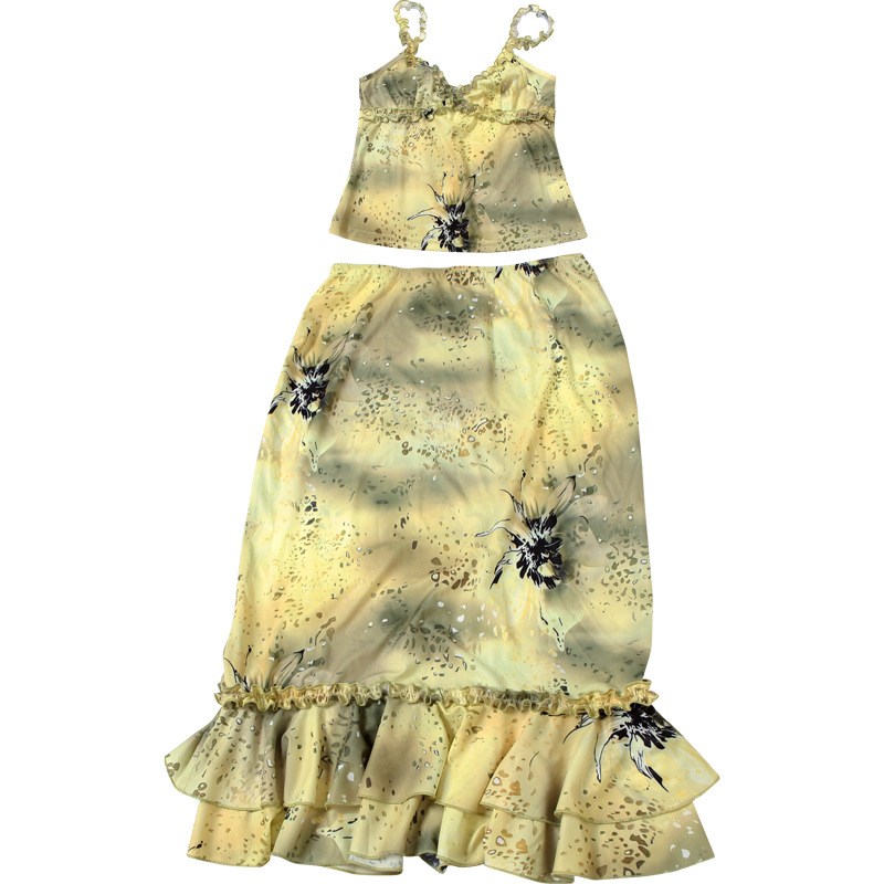 Women's Dress 2 Piece Floral P - Midi Skirt Floral 리뷰 및 가격