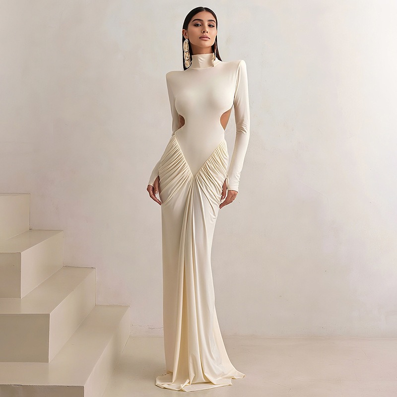 Women Backless Long Dress Turt - Maxi Dress Halter 리뷰 및 가격