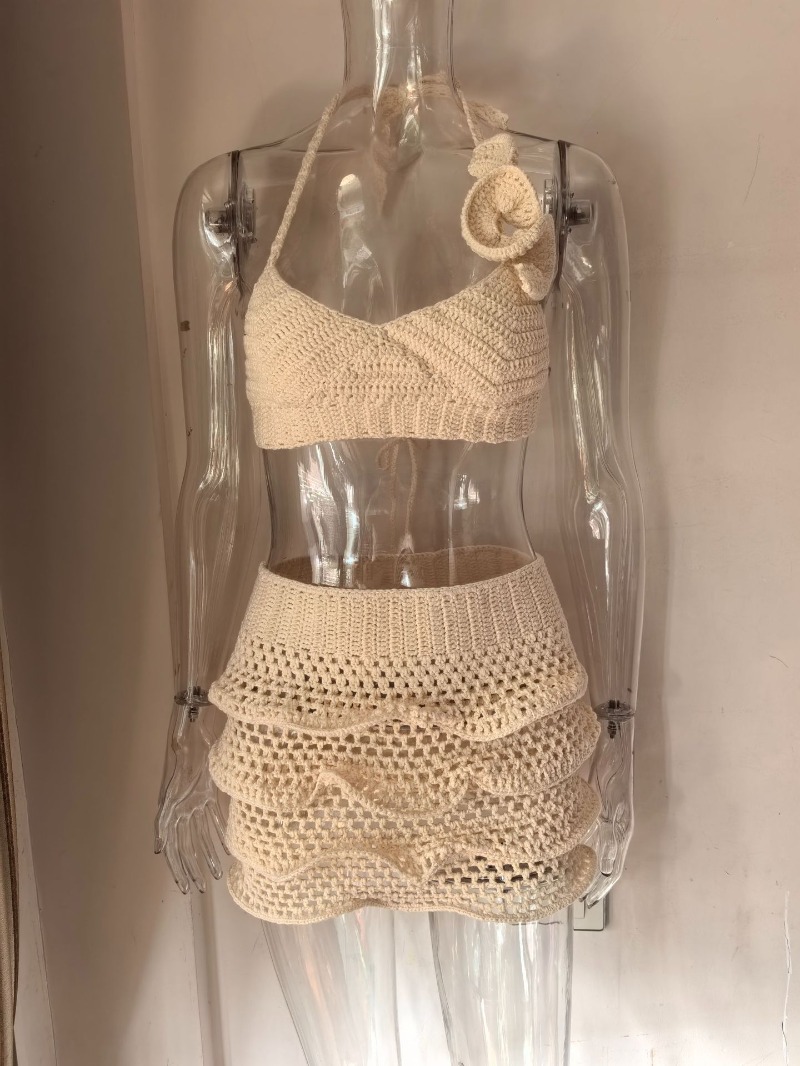 Women Hand Crochet Knitted Ruf - Crop Top Crochet 리뷰 및 가격