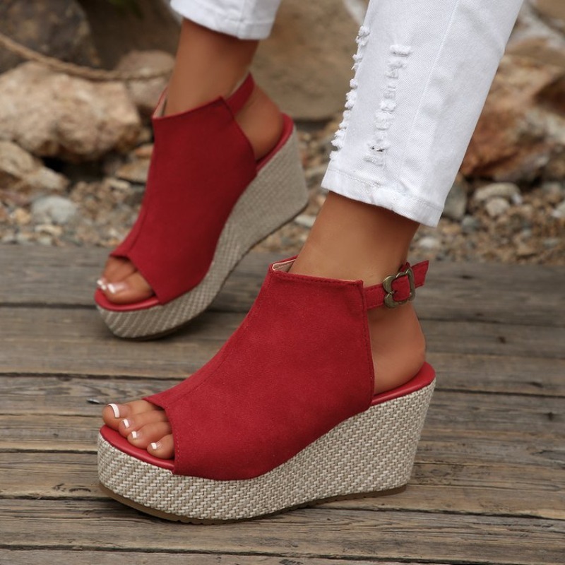 Women Sandals Summer Wedge Pla - Wedge Espadrille Women 리뷰 및 가격