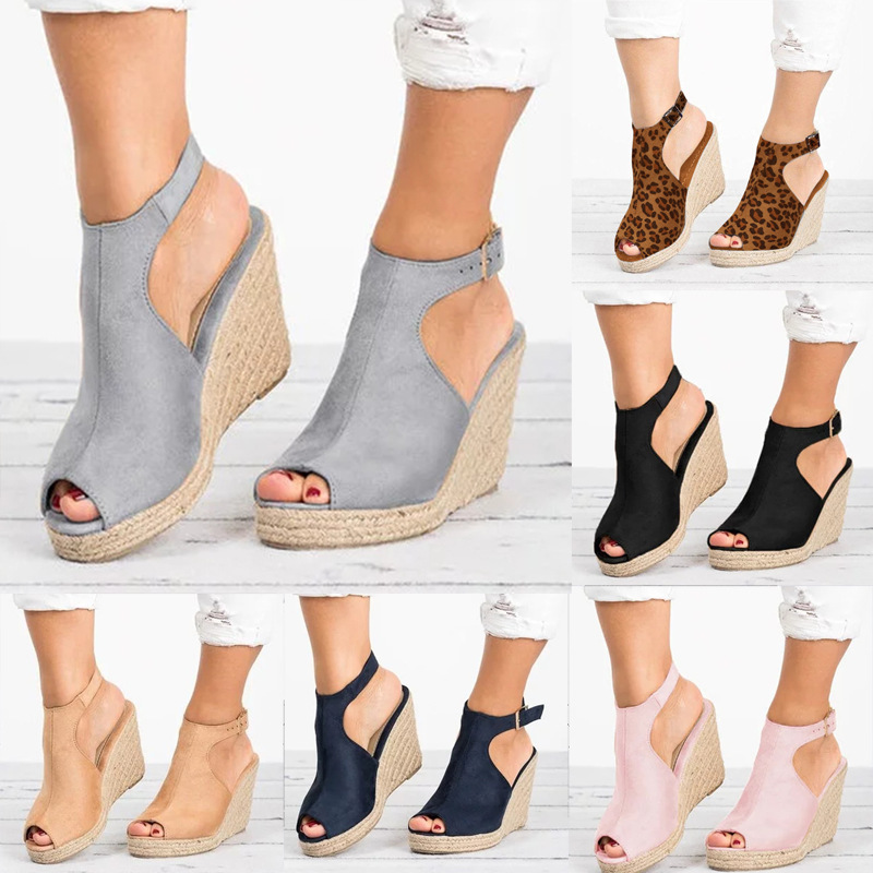 Heeled Sandals for Women Summe - Wedge Espadrille Women 리뷰 및 가격