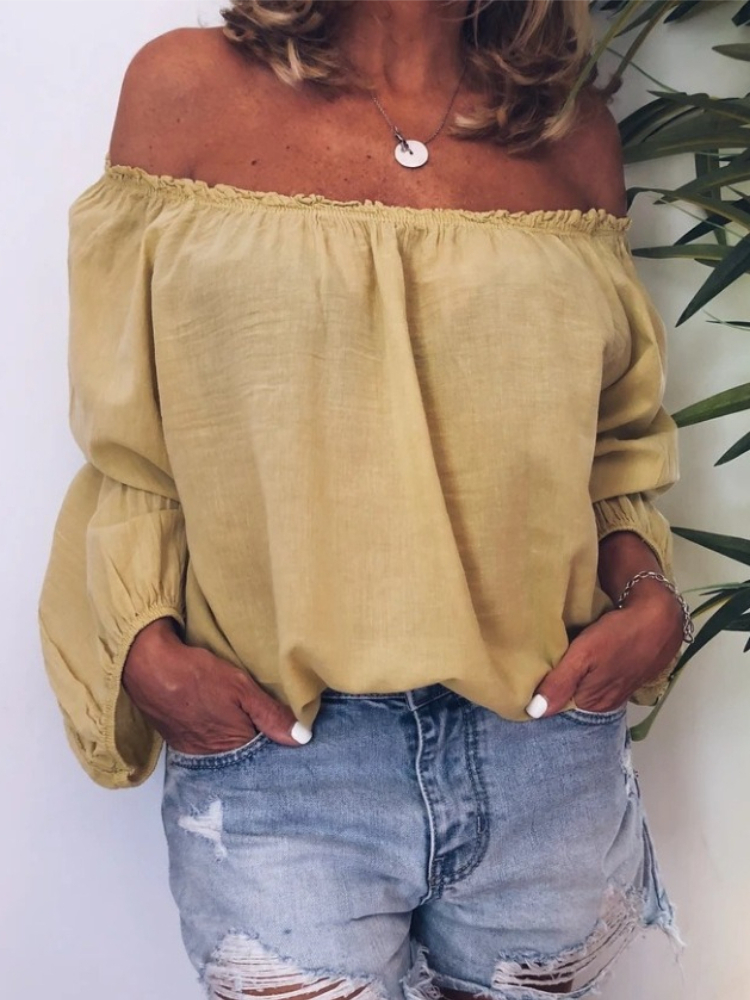 New Chic Women's Off-the-shoul - Blouse Off Shoulder 리뷰 및 가격