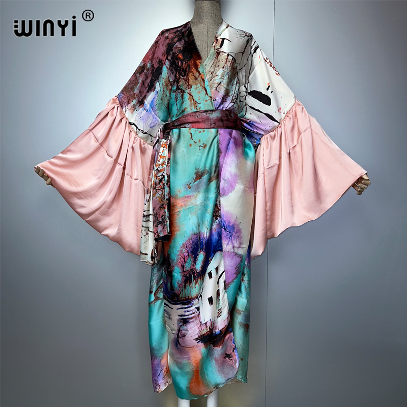 WINYI Summer Kimono party dres - Cover Up Kaftan 리뷰 및 가격