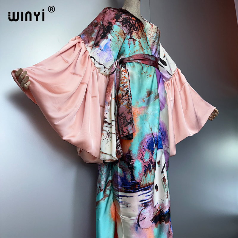 WINYI Summer Kimono party dres - Cover Up Kaftan 리뷰 및 가격