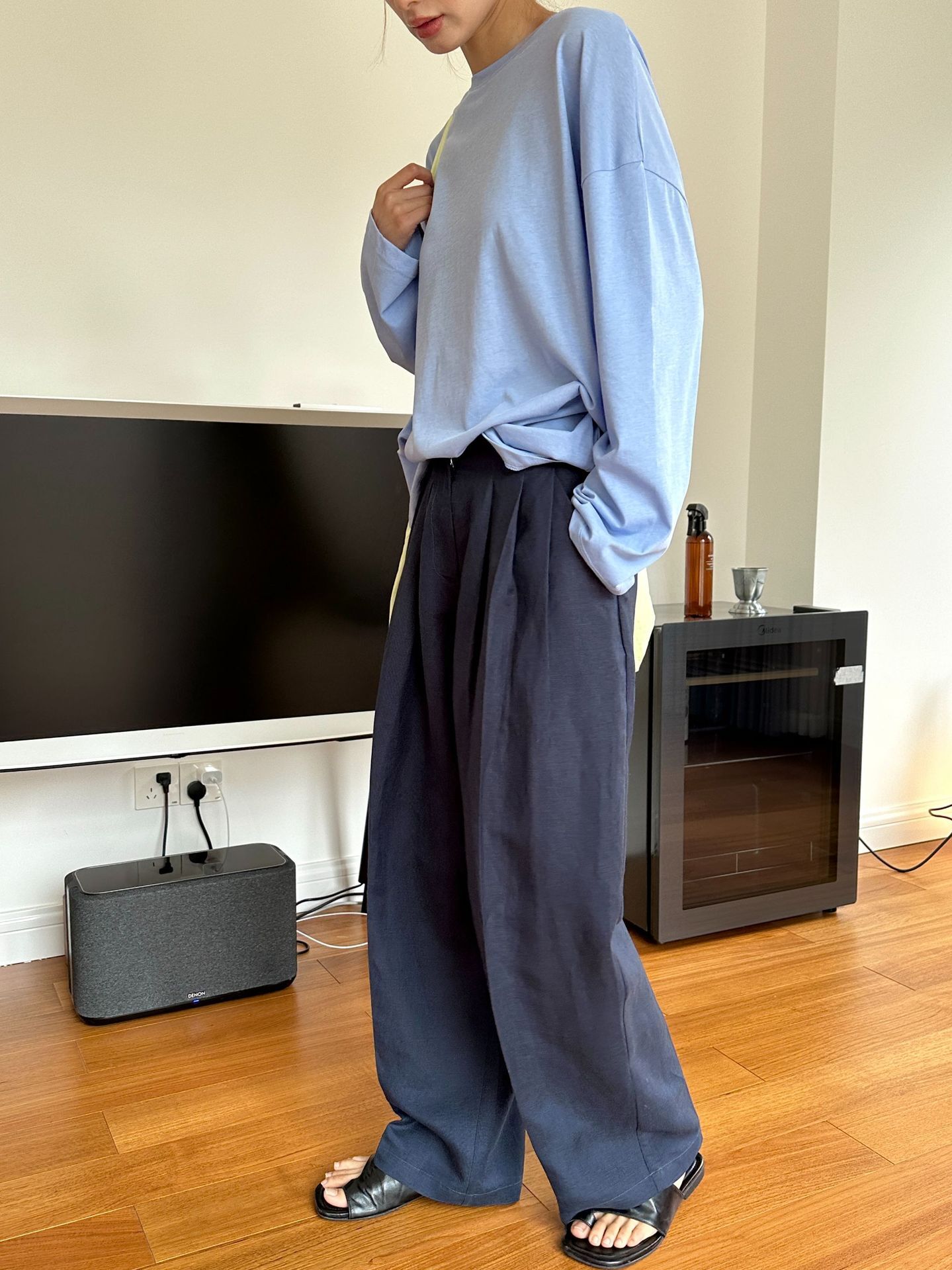 Casual Linen Wide Leg Pants Pl - Linen Pant Wide 리뷰 및 가격