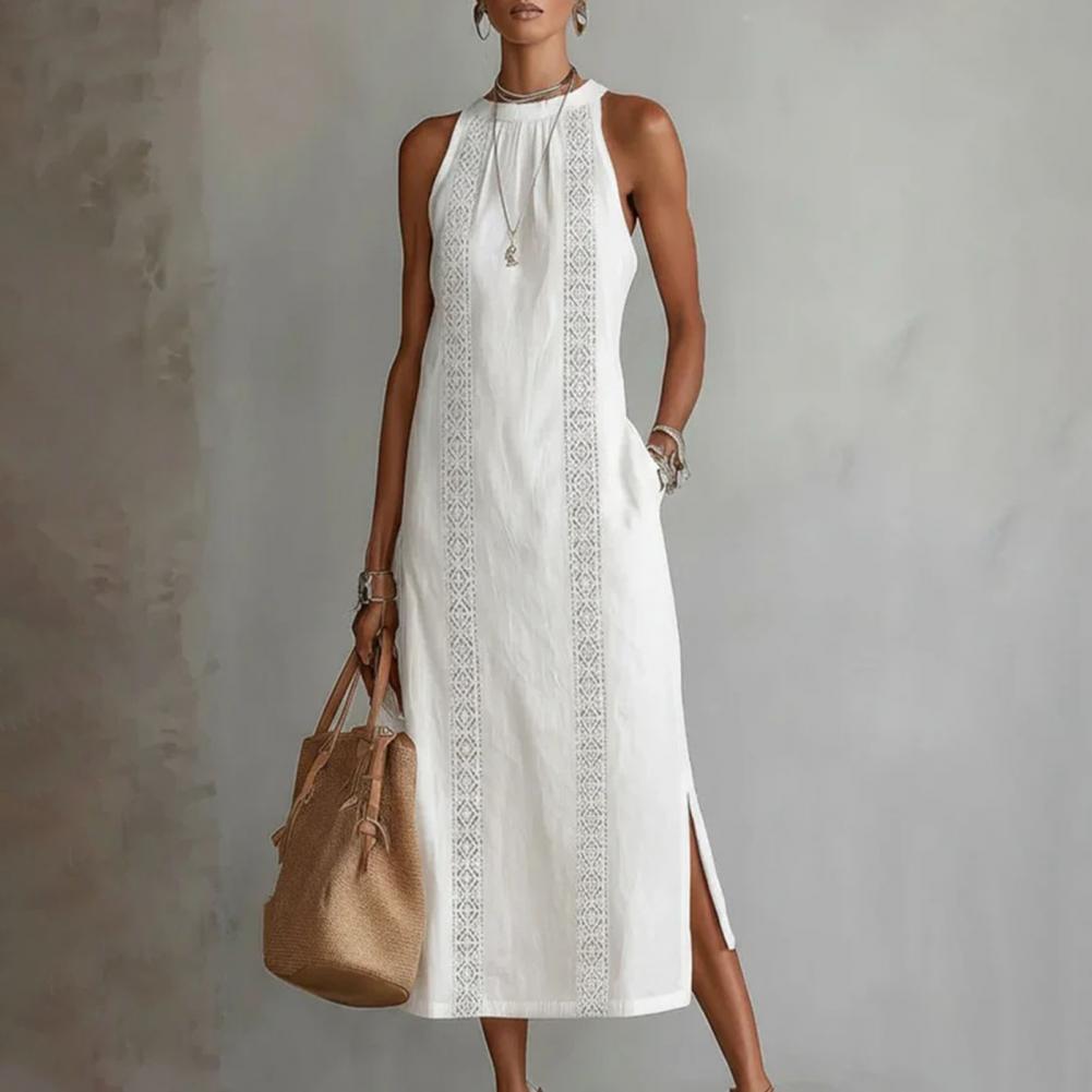 2026 Summer Dress for Women Sl - Linen Dress Wrap 리뷰 및 가격