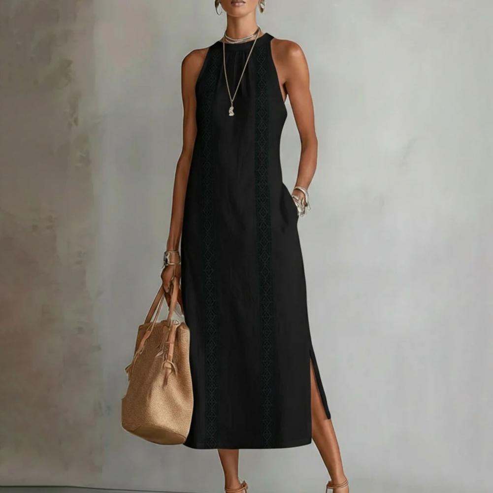2026 Summer Dress for Women Sl - Linen Dress Wrap 리뷰 및 가격
