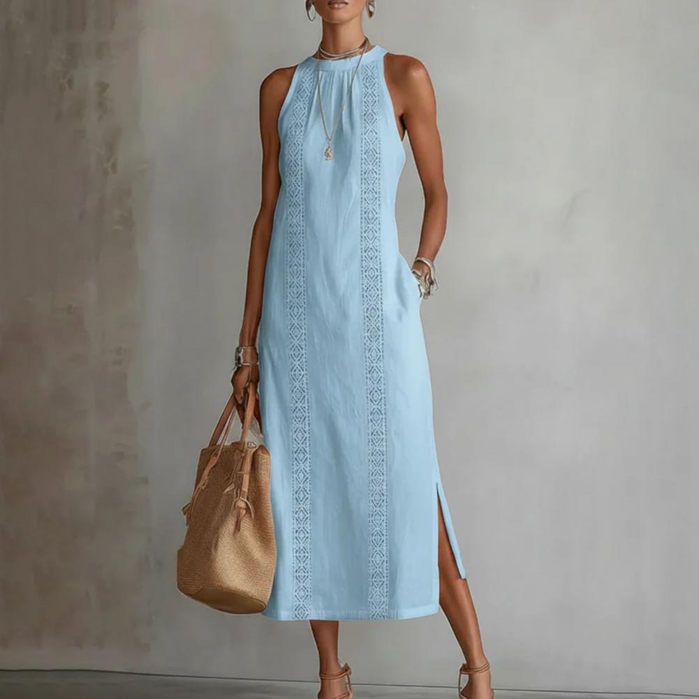 2026 Summer Dress for Women Sl - Linen Dress Wrap 리뷰 및 가격