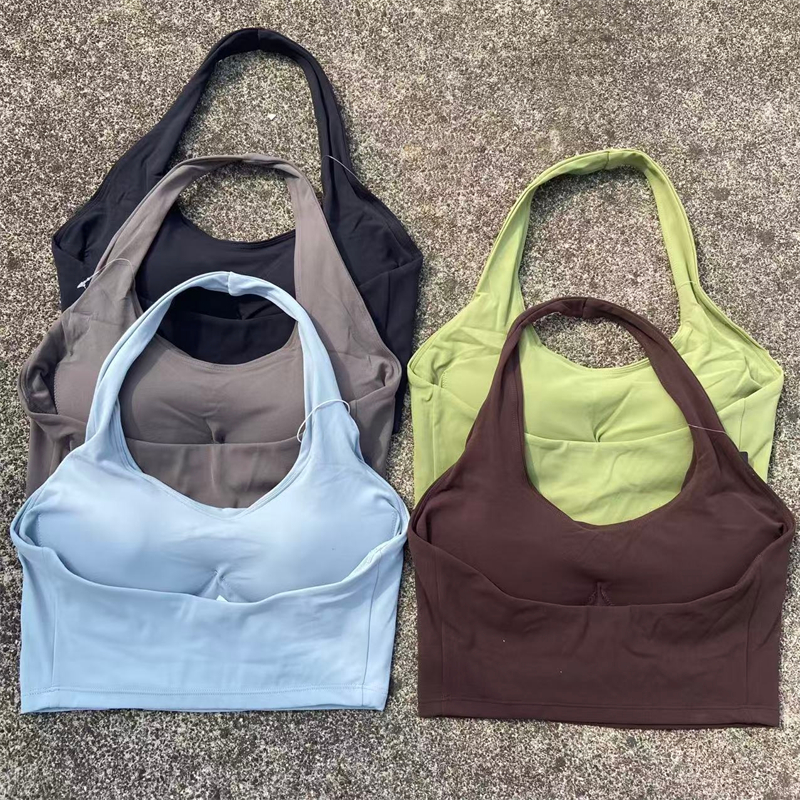 Halter Neck Sports Bra Women G - Bralette Triangle Set 리뷰 및 가격