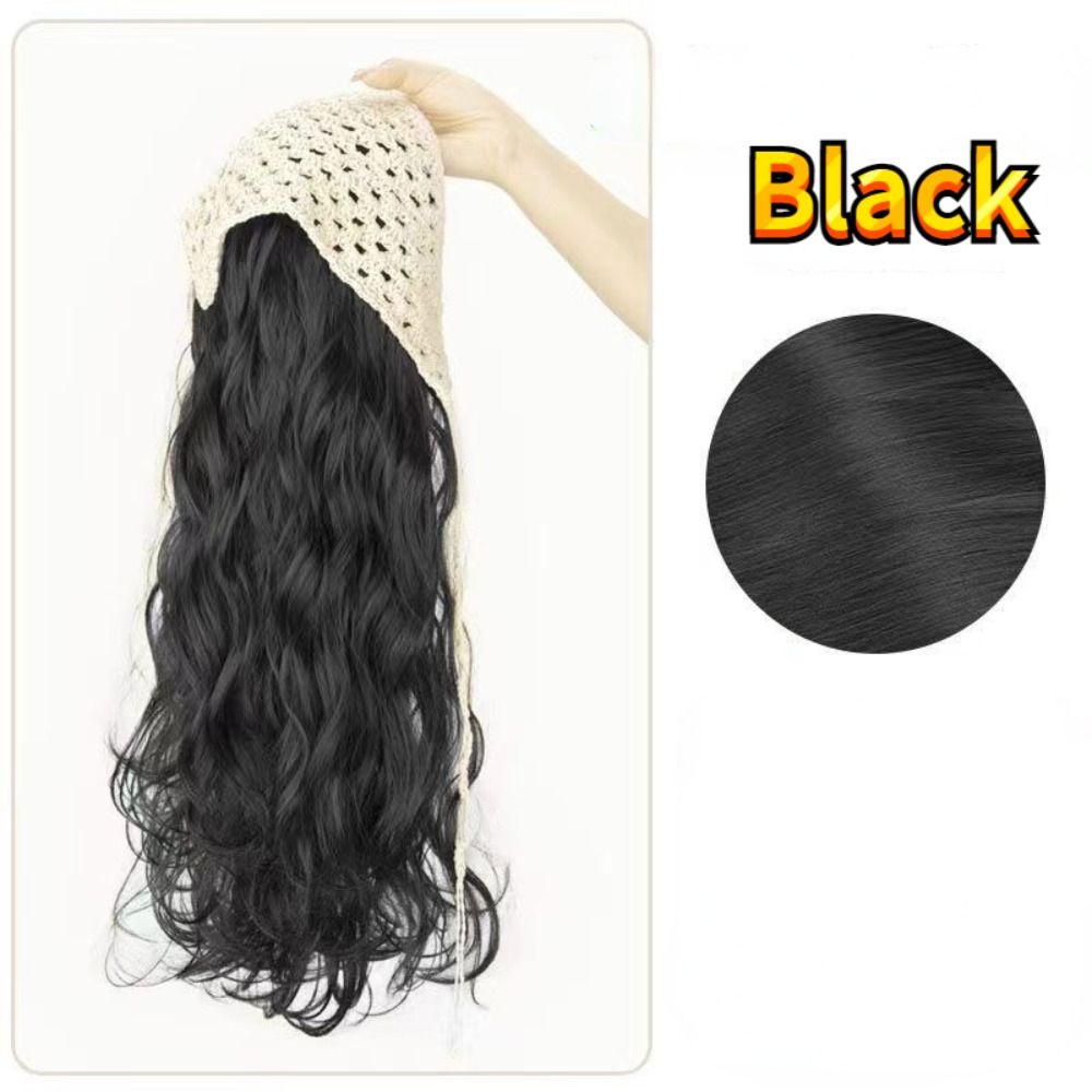 Fashion 65CM Wig Triangle Head - Headband Summer Knit 리뷰 및 가격