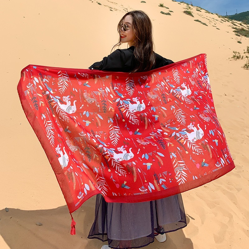 Desert Sun Protection Cotton L - Linen Dress Wrap 리뷰 및 가격