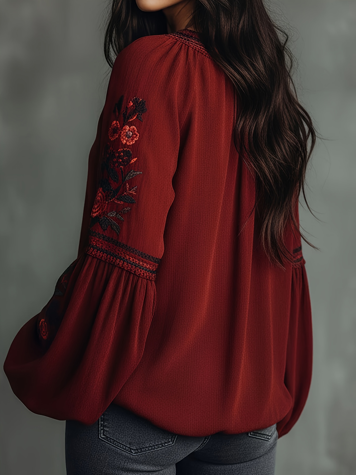 Women‘s Spring Blouse Retro Em - Blouse Off Shoulder 리뷰 및 가격