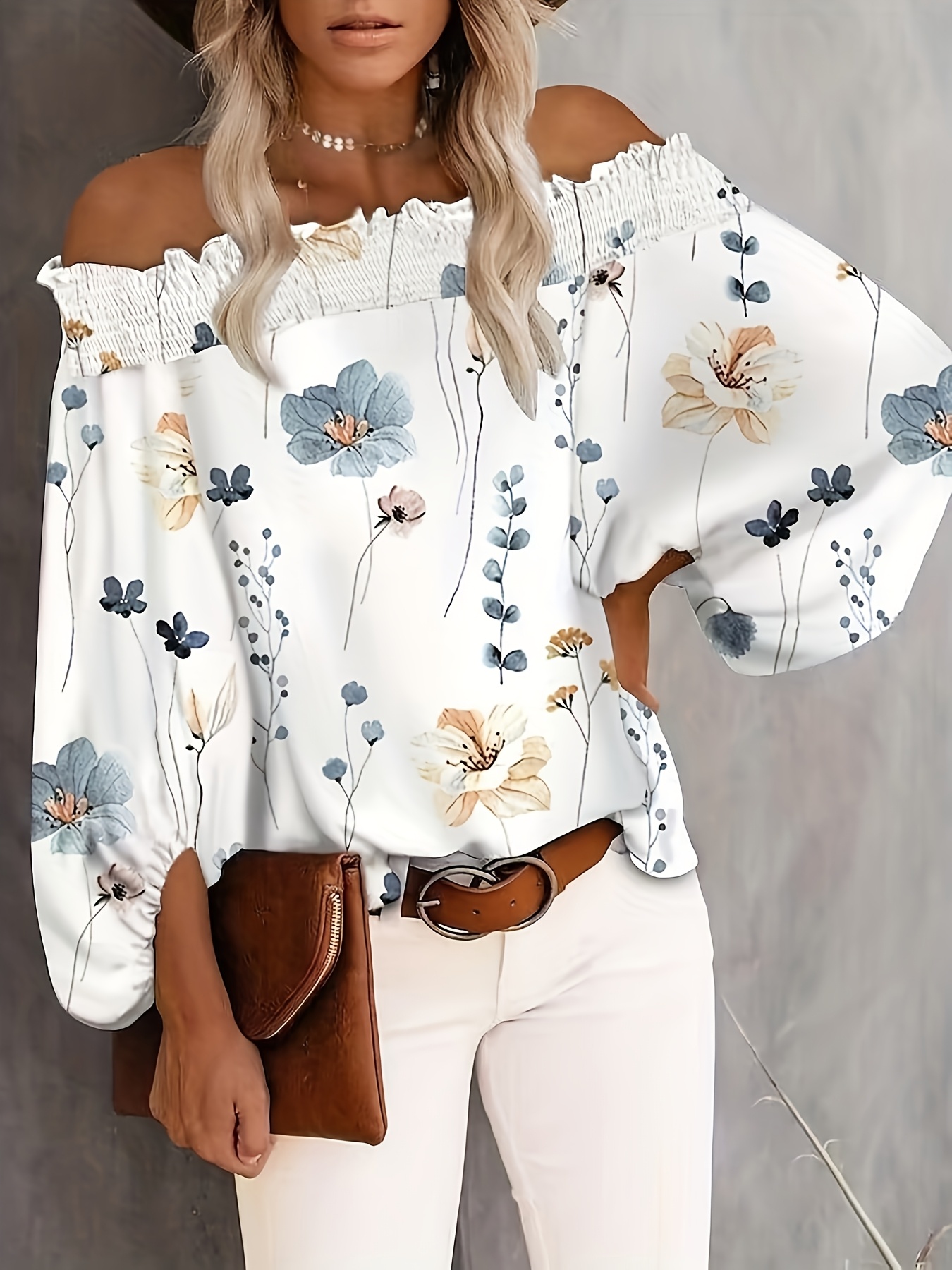 Plus Size New Women's Casual F - Blouse Off Shoulder 리뷰 및 가격
