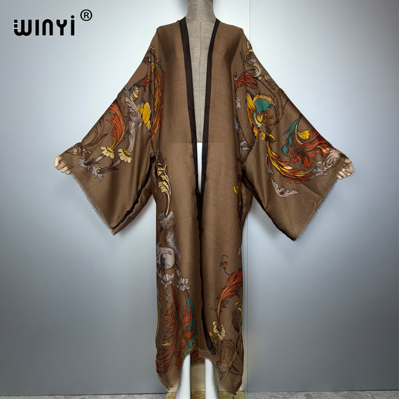 WINYI Africa boho kimono maxi  - Cover Up Kaftan 리뷰 및 가격