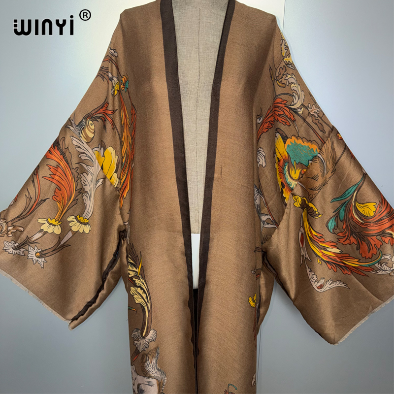 WINYI Africa boho kimono maxi  - Cover Up Kaftan 리뷰 및 가격