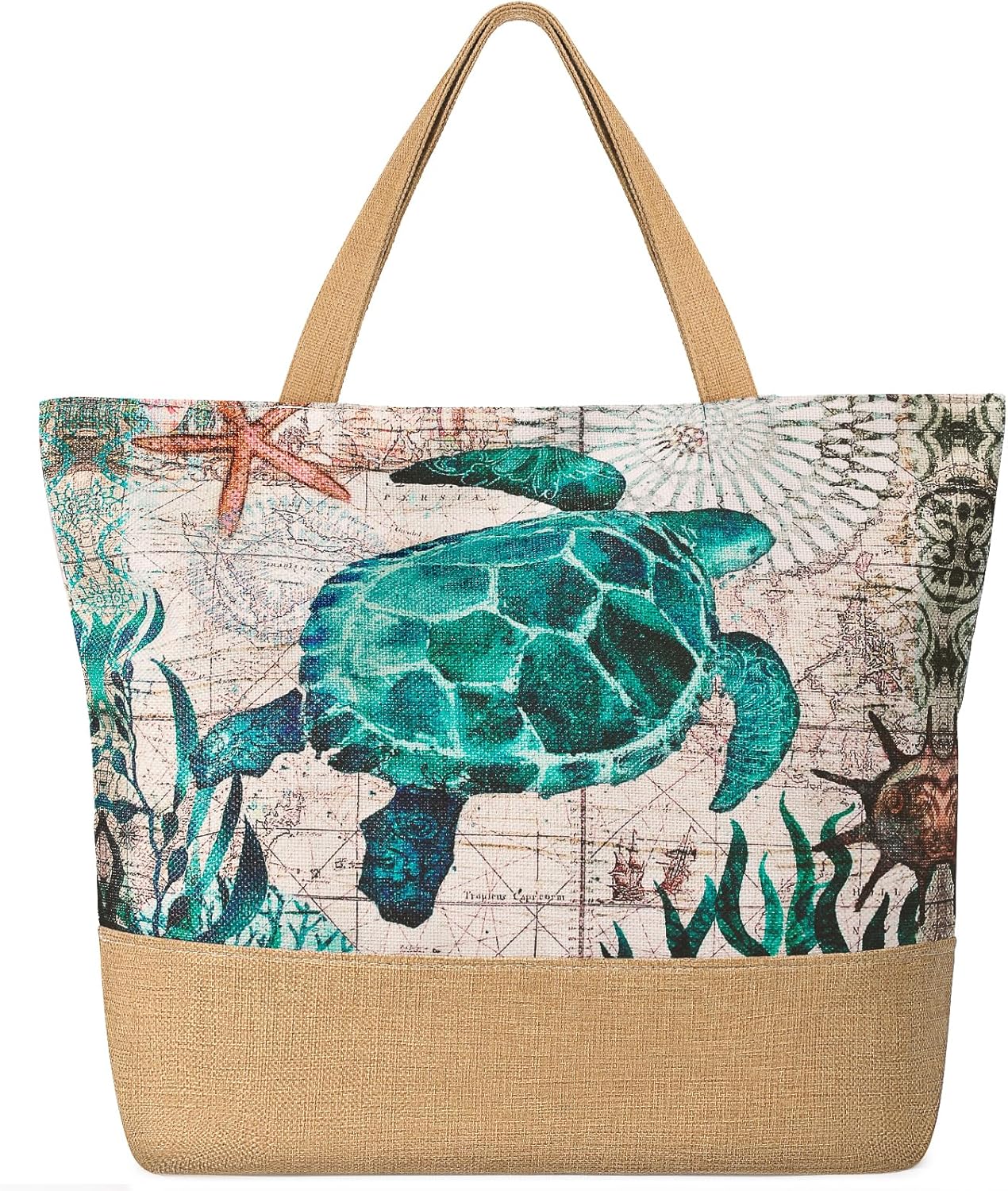 Large Beach Bag for Women with - Tote Bag Beach 리뷰 및 가격