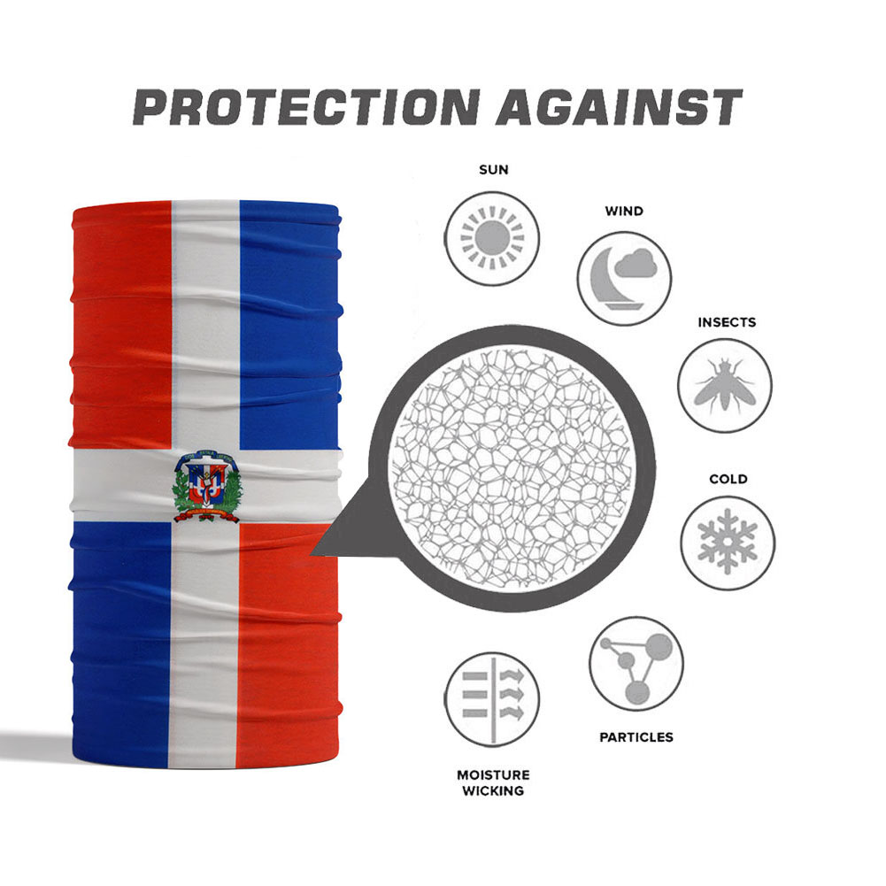 Dominica National Flag Bandana - Headband Summer Knit 리뷰 및 가격