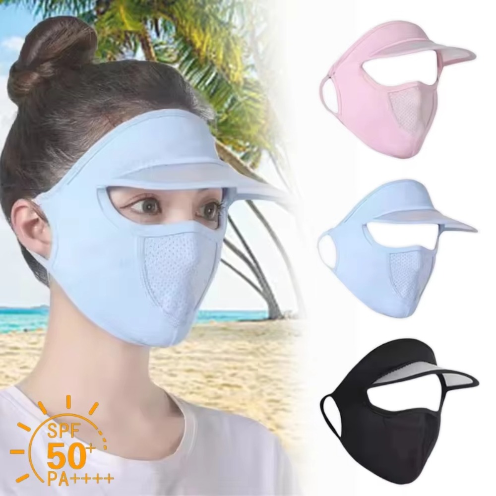Ice Silk Mask for Outdoor Cycl - Headband Summer Knit 리뷰 및 가격