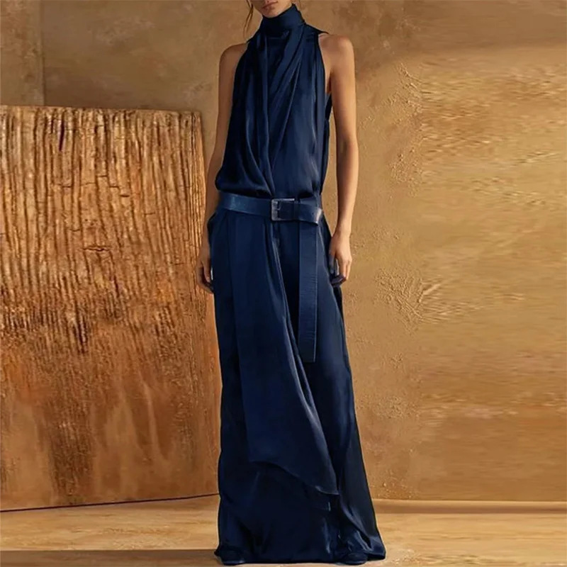 2026 Spring Summer Elegant Hal - Maxi Dress Halter 리뷰 및 가격