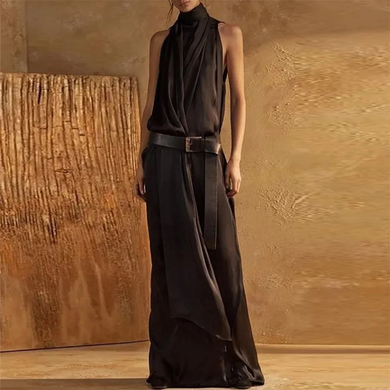 2026 Spring Summer Elegant Hal - Maxi Dress Halter 리뷰 및 가격