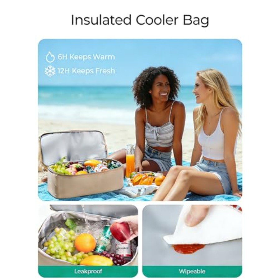 BAGSMART Beach Bag for Women M - Tote Bag Beach 리뷰 및 가격