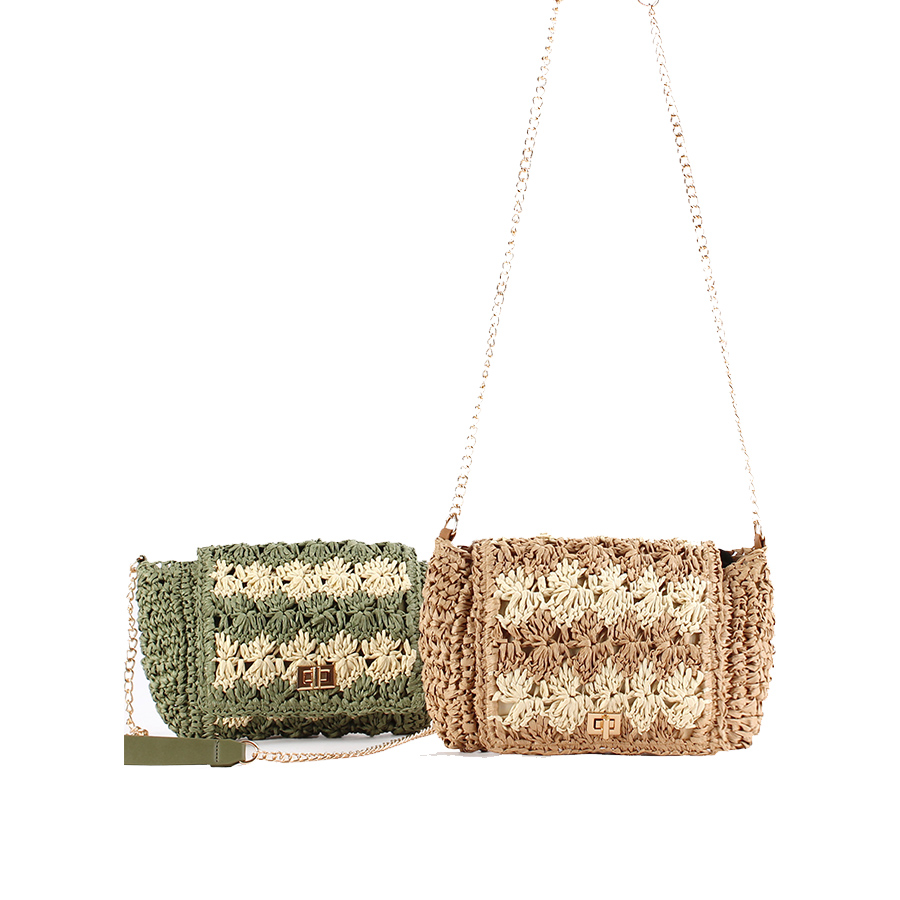 Straw Crossbody Bags for Women - Crochet Bag Raffia 리뷰 및 가격