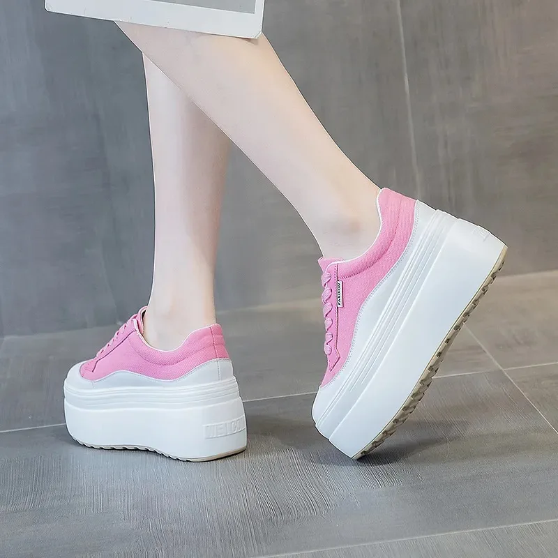 8cm New Canvas Genuine Leather - Wedge Espadrille Women 리뷰 및 가격