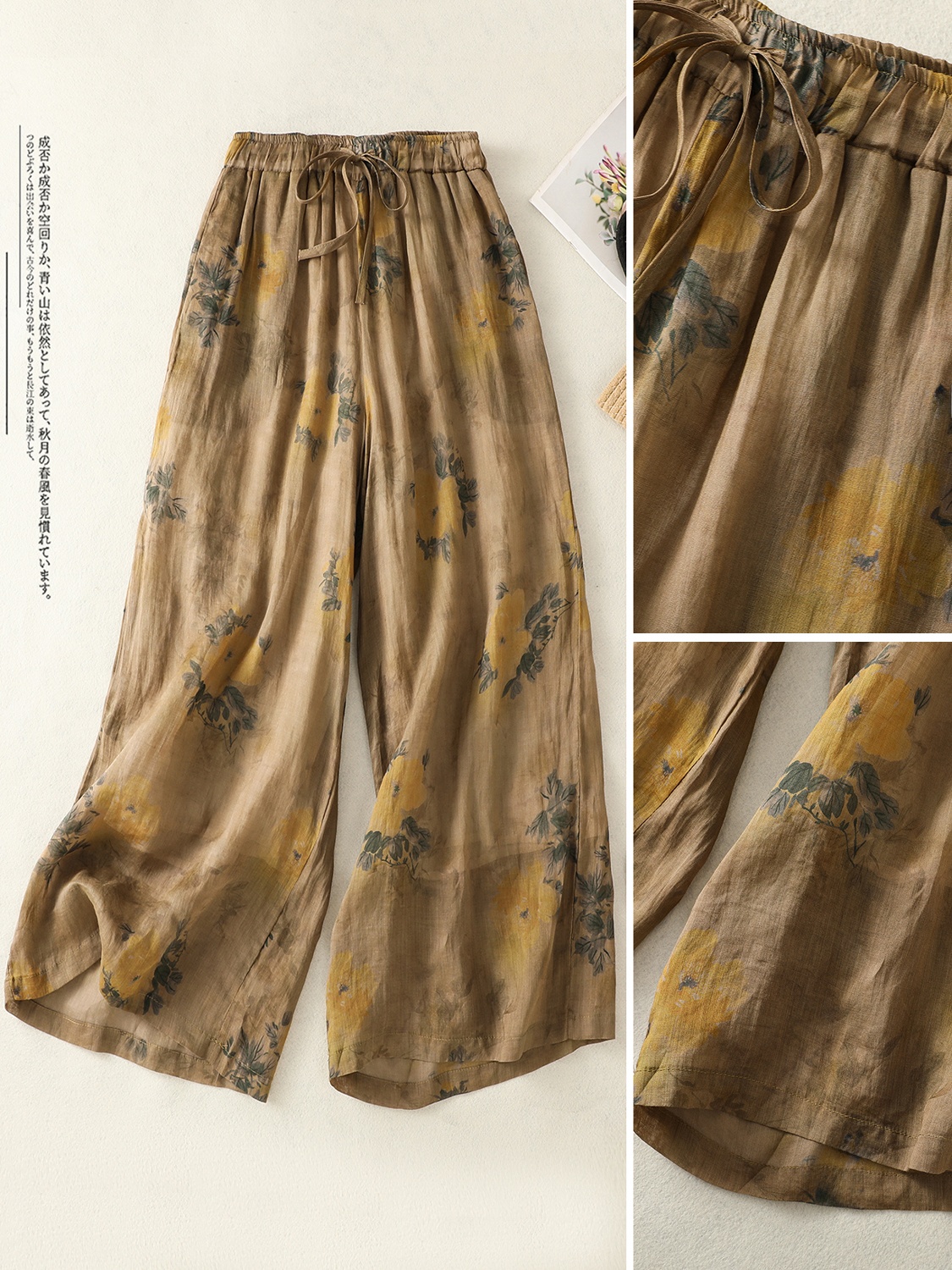 High Waist Wide Leg Pants Wome - Linen Pant Wide 리뷰 및 가격