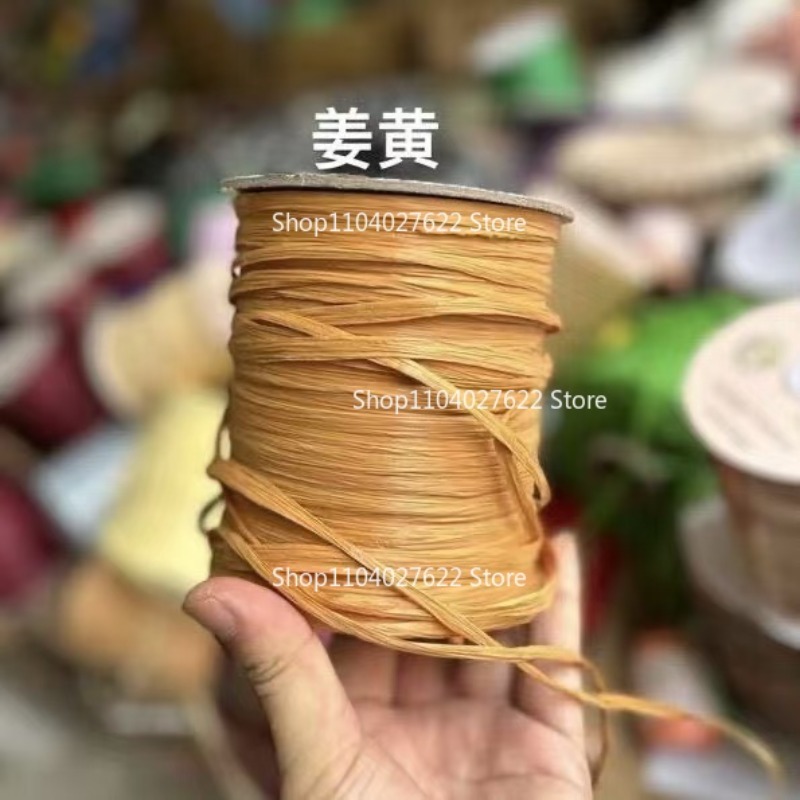 120g/roll Matte Raffia Grass C - Crochet Bag Raffia 리뷰 및 가격