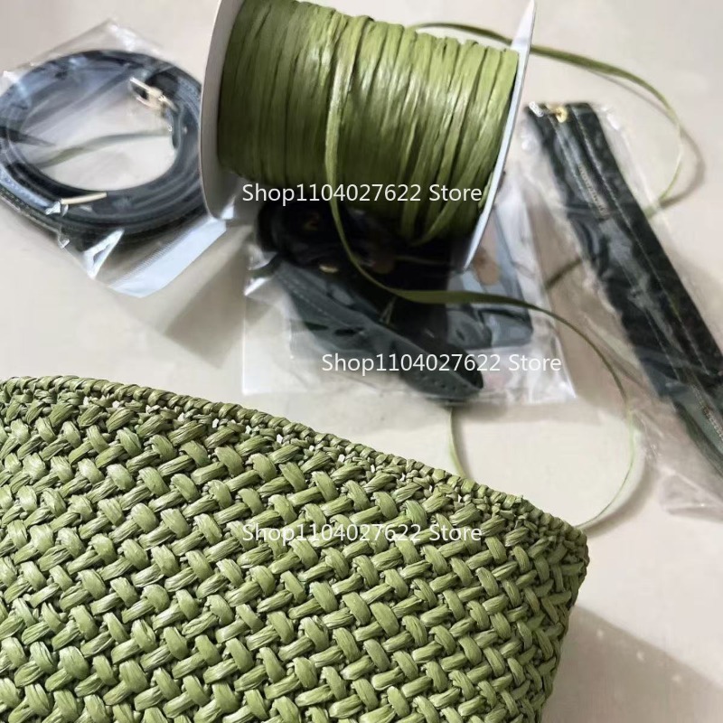 120g/roll Matte Raffia Grass C - Crochet Bag Raffia 리뷰 및 가격