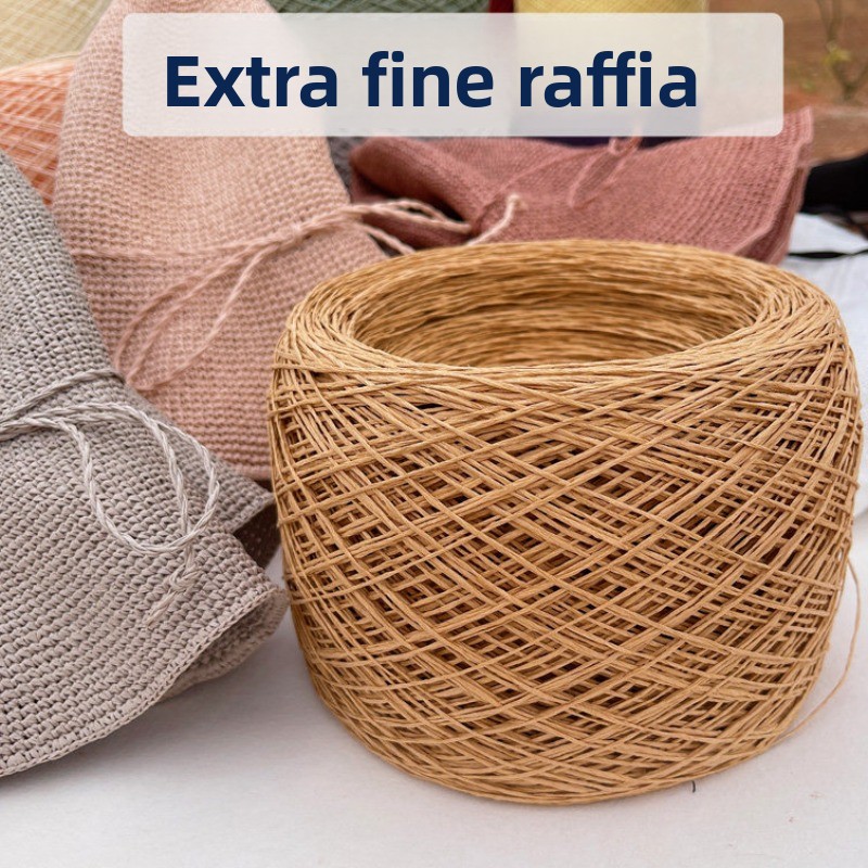 250g Thin Paper Raffia Yarn fo - Crochet Bag Raffia 리뷰 및 가격