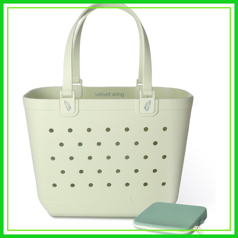 Large Rubber Beach Tote Bag -  - Tote Bag Beach 리뷰 및 가격