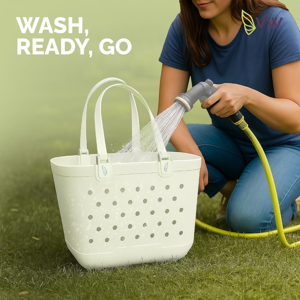 Large Rubber Beach Tote Bag -  - Tote Bag Beach 리뷰 및 가격