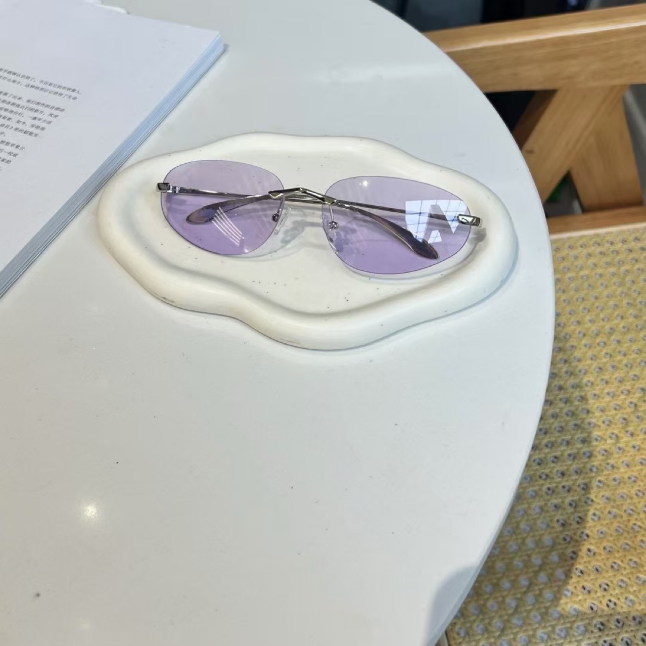 UV400 Rimless Shades, Cat Eye  - Sunglasses Cat Eye 리뷰 및 가격
