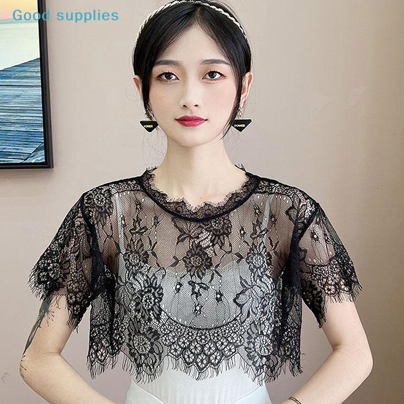 nimbleWomen Scarf Lace Lace Sh - Blouse Off Shoulder 리뷰 및 가격