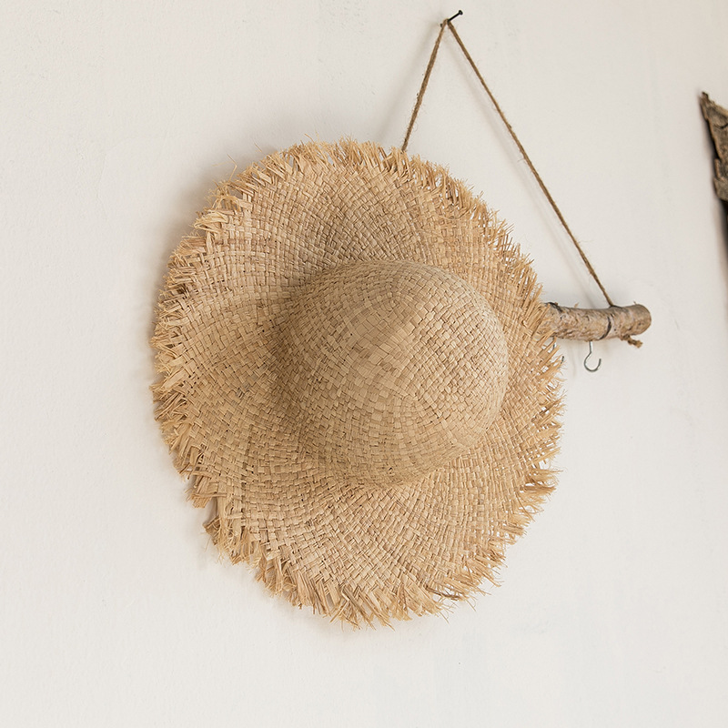Women Raffia Straw Sun Hat Wid - Hat Floppy Wide 리뷰 및 가격