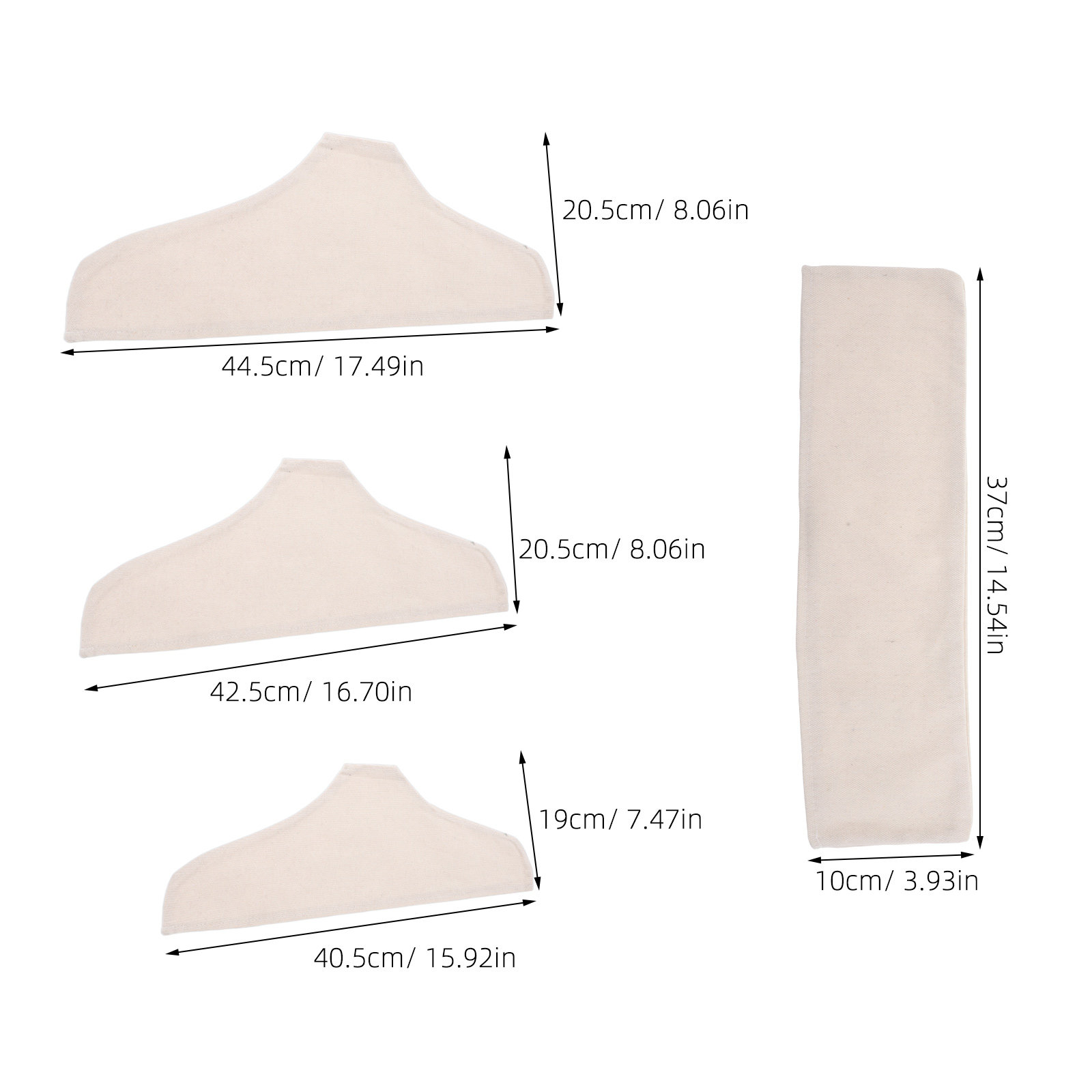 4pcs Anti Slip Hanger Cover Co - Linen Dress Wrap 리뷰 및 가격