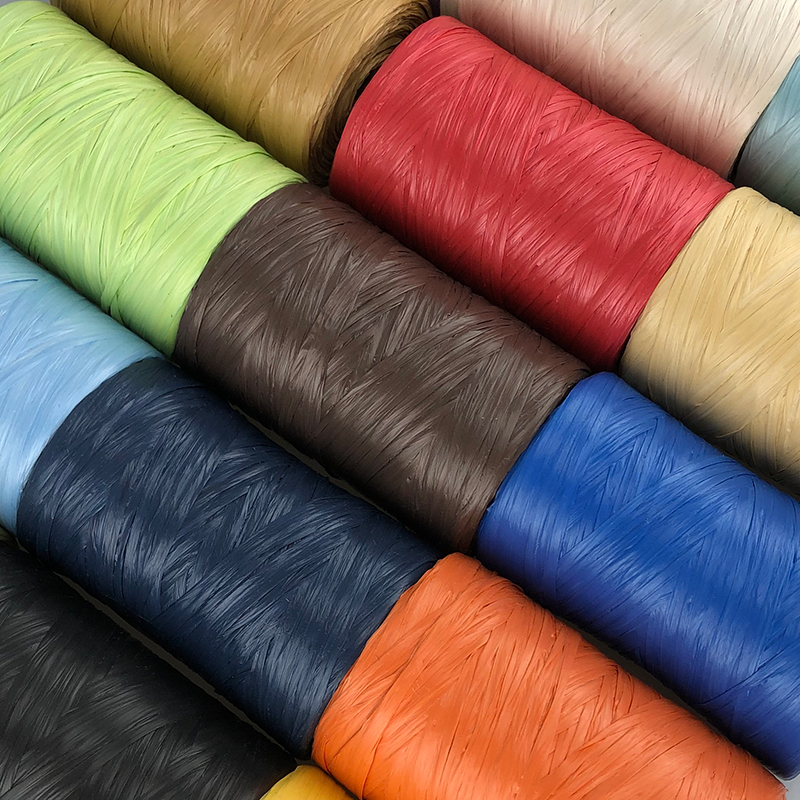 100g/pcs Flat Raffia Paper Yar - Crochet Bag Raffia 리뷰 및 가격