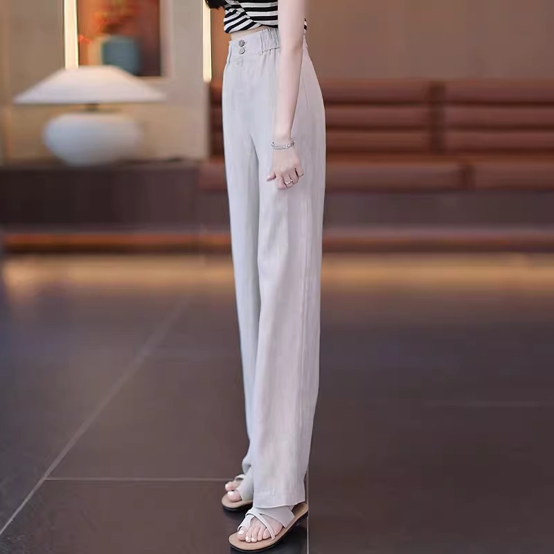 Summer Cool Linen Straight Pan - Linen Pant Wide 리뷰 및 가격