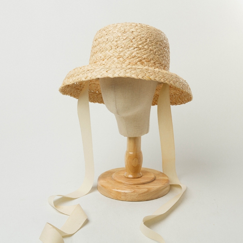 Handwoven Kids Straw  Cap Girl - Hat Floppy Wide 리뷰 및 가격
