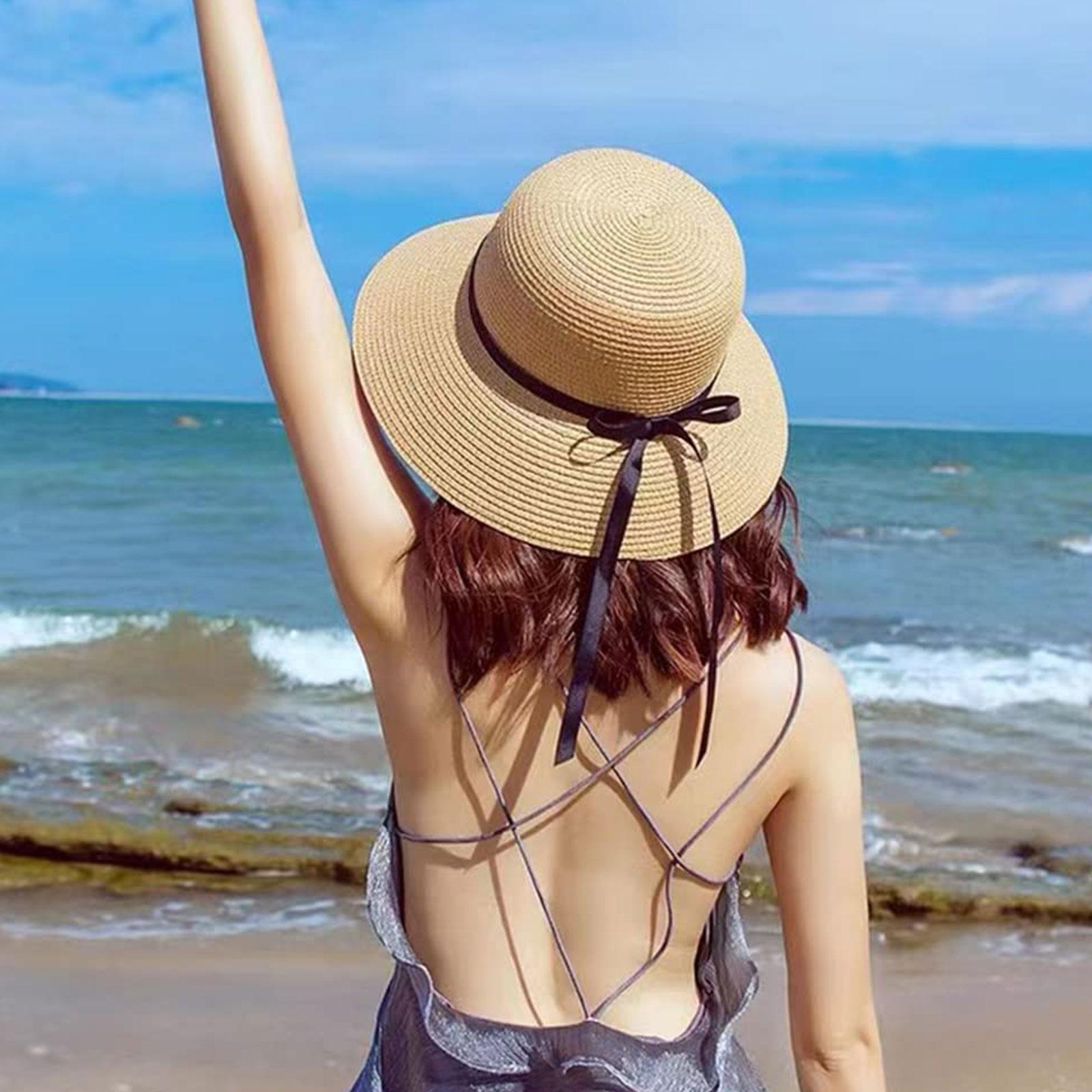 Summer Straw Hat Big Wide Brim - Hat Floppy Wide 리뷰 및 가격