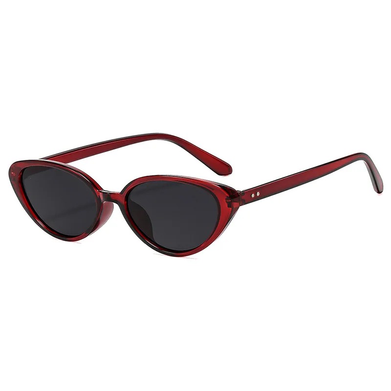Rivets Brown Fashion Cat Eye S - Sunglasses Cat Eye 리뷰 및 가격