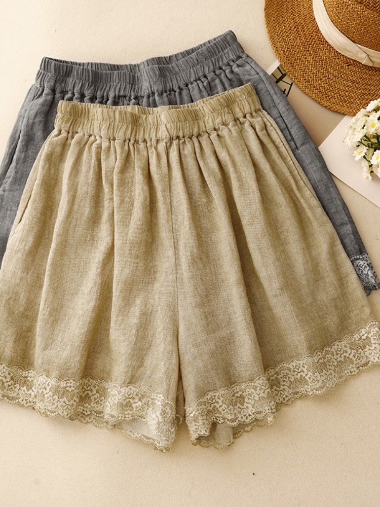 Retro Tie Dye Cotton Linen Wom - Linen Pant Wide 리뷰 및 가격