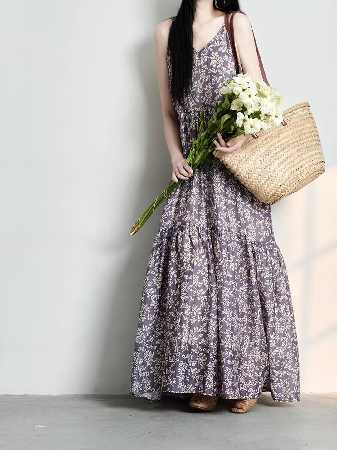 Elegant Japanese Style plus Si - Linen Dress Wrap 리뷰 및 가격